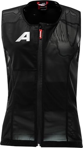 Alpina PROSHIELD Women Vest - Rückenprotektor für Damen - Atmungsaktiv & Individuell Einstellbar, Schwarz, XS