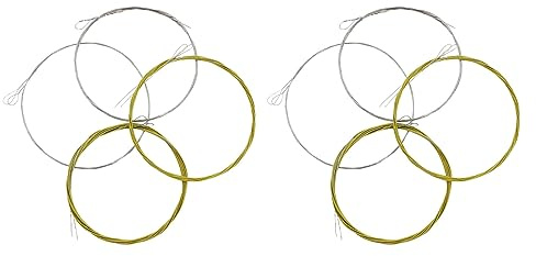 MandolinensaitenMandolinensaitenEdelstahl-Mandolinensaiten, Klare Klangqualität, 8-teiliges Set Edelstahl-MandolinensaitenLautsprecher