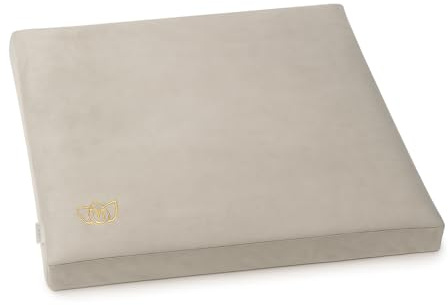 Florensi Zabuton Meditationsmatte, 100% Baumwolle gefüllt, Meditationskissen, Samt-Bodenkissen zum Sitzen und Knien, Yoga-Kissen für Damen und Herren