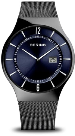BERING Herren Uhr Funk Movement - Radio controlled Collection mit Edelstahl und Saphirglas 51640-227-A