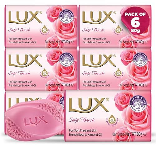 Lux Pink Soft Seifenstücke 80 g x 6