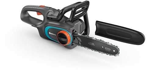 Gardena Akku-Kettensäge PowerSaw 250/18V P4A solo: Oregon Kette, Ergonomisch, Geräuscharm, Kettenbremse, Kabellos (14790-55)