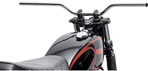 Hashiru Superbikelenker 22mm Stahl 0084 – Verchromt – Für Motorrad Rohrlenker – 76x7,1cm neutral