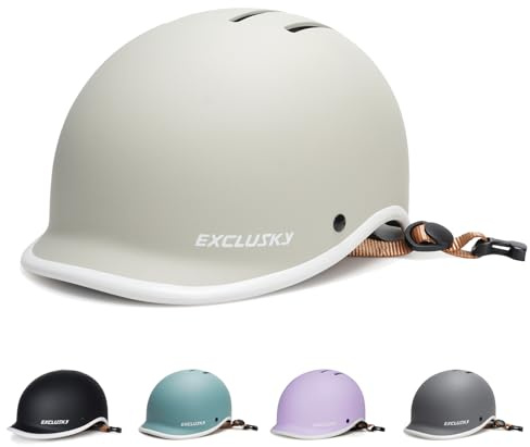 Ckorison Fahrradhelm für erwachsene Männer und Frauen, Fahrradhelm zum Pendeln, Straßenradfahren, Skaten mit verstellbarem Einstellrad, Größe 56-61cm