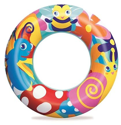 Bestway 1036013XXX20 Schwimmring „Aquarium“, Sortiert 56 cm, Multicolor, Einheitsgröße
