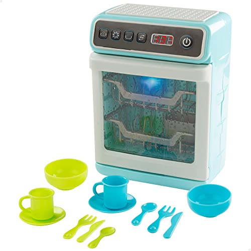 COLORBABY Play- Spielzeug Geschirrspüler mit Licht und Ton für Kinder, Spielzeug Geräte, Kinder Geschirrspüler, Mini Geschirrspüler (46900)