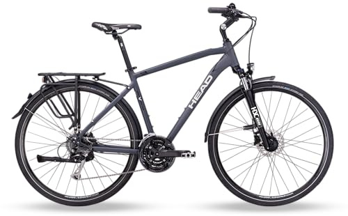 HEAD Unisex - Adult Revelo 2.0 Trekking Bike, Matt Grey, 59