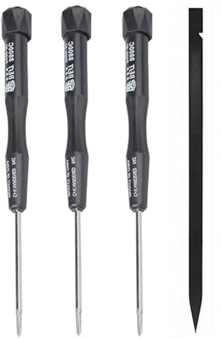 3-teiliges Kreuzschlitz Schraubendrehern Set, PH0 PH00 PH000 Präzisionsschraubendreher mit rutschfestem Kunststoffgriff – ideal für Smartphones, Tablets, Laptop, PC