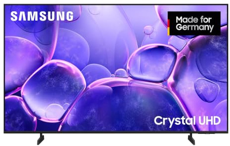 Samsung Crystal UHD U8079F 43 Zoll (108 cm) LED, MetalStream Design, SmartThings, AI Upscaling, Gaming Hub, Knox Security, Smart TV, 2025