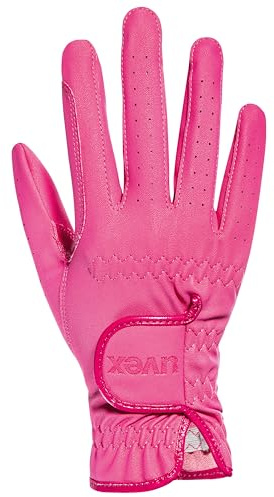 Uvex Sportstyle Kid - dehnbarer Reithandschuh für Kinder - strapazierfähig - exzellenter Grip - pink - 6