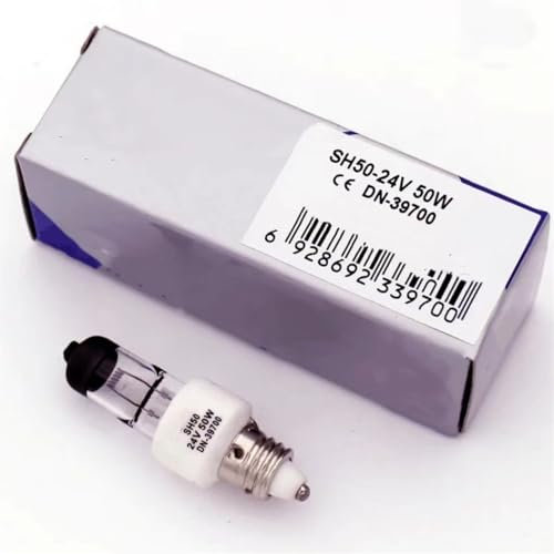 ZENG MING(增铭) DN-39700 SH-50 24 V 50 W SH50 24 V 50 W E11 schwarze Spitzenlampe für Operationssaal (10 Stück)