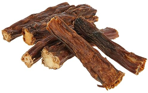 Kerbl Pet Ochsenschwanz, Hundesnack, 500g, 10-12cm, Naturkauartikel für Hunde, ohne Zusatzstoffe, wiederverschließbarer Beutel