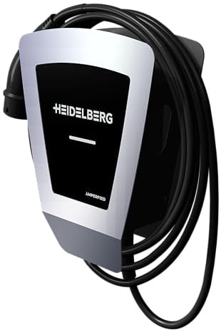 HEIDELBERG Wallbox 11 kW. §14 a-konform. 7,5 m Kabel. 5 Jahre Garantie. Für Privat & Unternehmen. Energy Control Plus. OHNE App + RFID (nur erhältlich bei Connect Wallboxen, Siehe Beschreibung unten)