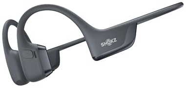 SHOKZ OpenRun Pro 2 Knochenschall Sportkopfhörer, Open-Ear-Ohrhörer mit Bluetooth 5.3, Mikrofon mit Geräuschunterdrückung, IP55 wasserdicht, 12 Std. Wiedergabe, USB-C Schnellladung, Leuchtreflektoren