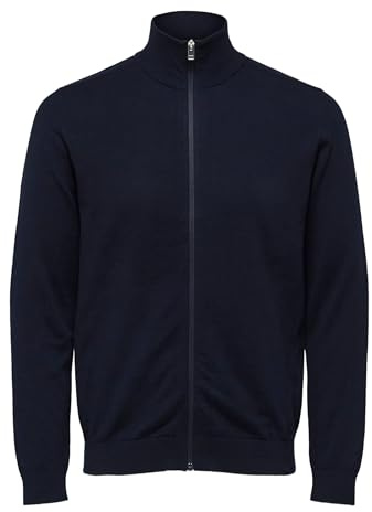 SELECTED HOMME Male Strickjacke Zip-up