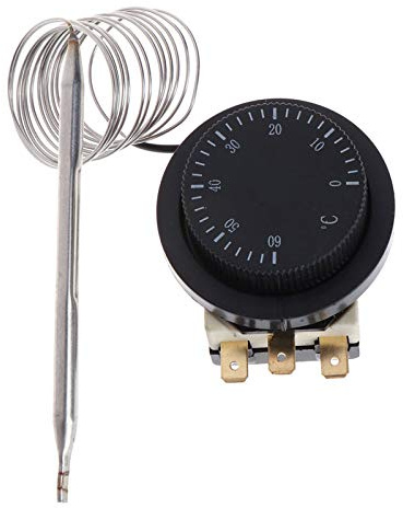 GUMEI 250V / 380V 16A 0-60 ℃ Temperaturregelschalter Kapillarthermostat gesteuert