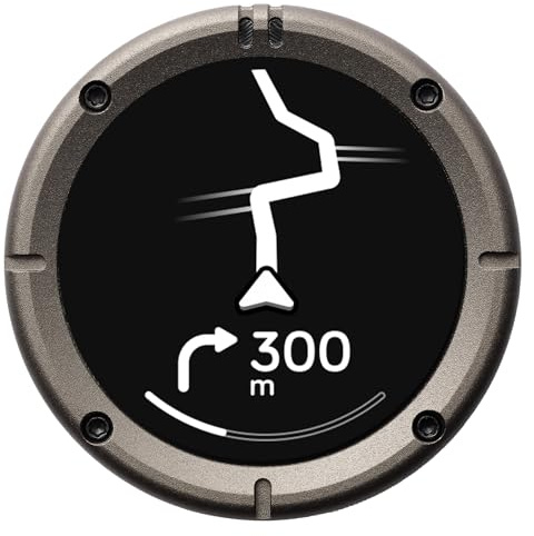 Beeline Moto II Metal Edition Gunmetal - Navi Motorrad GPS-Navigation | Navi fürs Motorrad, IP67 wasser- & stoßfest, 14-Std-Akku, handschuhfreundliche Tasten, blendfreier Bildschirm