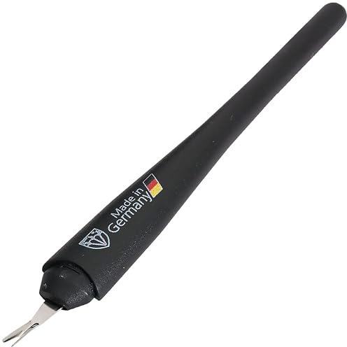 DREI SCHWERTER - Nagelhautmesser Nagelhautentferner mit V-Klinge (1 Stück) - Markenqualität - Made in Germany