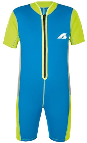 F2 Junior Neopren Anzug Neo - Kid 3 mm 14 Yrs Blau
