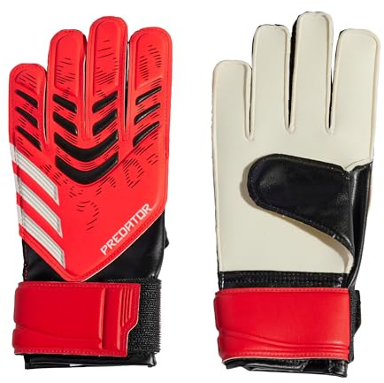adidas Pred Gl Trn J Fußball-/Fußball-Torwarthandschuhe (ohne Fingersave) für Jungen und Mädchen, Größe 39, Schwarz