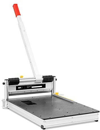 MSW MSW-LFC13HD Laminatschneider manuell Stärke: 16 mm Winkellehre Laminatknacker Laminatcutter Laminatschere