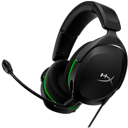 HyperX CloudX Stinger 2 Core Gaming-Headset für Xbox Series X|S & Xbox One, offiziell lizenziert, 40-mm-Treiber, Mikrofon mit Geräuschunterdrückung, Over-Ear, 3,5 mm Klinke, Schwarz