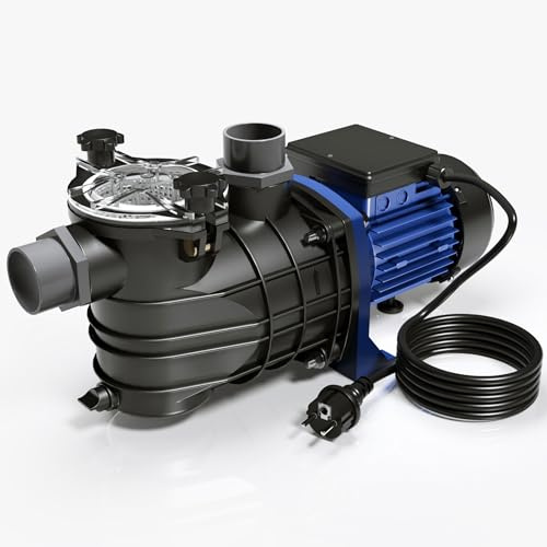 Wiltec Pool Pumpe 15000 l/h 750 W Schwimmbadpumpe Filterpumpe Umwälzpumpe Pool