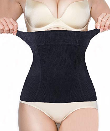 SURE YOU LIKE Damen Taille Cincher Korsett Body Shaper Bauchweg Gürtel | Elastischer gerippter Taillen Trainer für Damen nahtloser Taillenmieder zur sanften Bauchformung bequem unter Kleidung