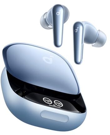 soundcore Liberty 4 Pro von Anker, Kabellose Noise Cancelling Kopfhörer, Earbuds mit 7 Sensoren, ANC in Echtzeit, 2× schneller Laden, Hi-Fi-Musik Studio-Niveau, klare Anrufe mit 6 Mikros + KI