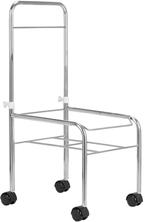 Activeshop Fussbadewanne Chrom auf rädern