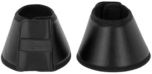 Kerbl 320136 Springglocken Protecto, WB, paarweise, schwarz