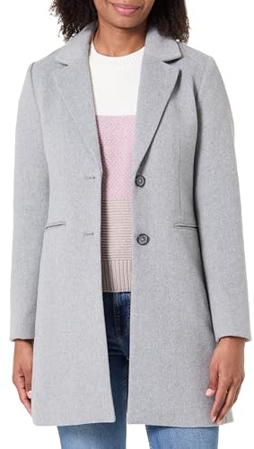 TOM TAILOR Denim Damen Slim Fit Wollmantel