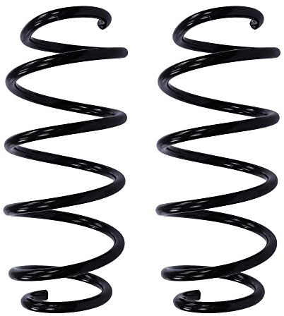 BESTPRICE 2x Fahrwerksfeder vorne Schraubenfeder links & rechts Kompatibel mit SKODA SUPERB 2 (3T5) (3T4), VW PASSAT B6 Variant (3C5), PASSAT B6 (3C2), PASSAT CC B6 (357), PASSAT B7 (365 (362)