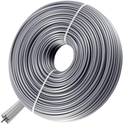 GARDENIX Mähfaden Verstärkt Trimmerfaden 3,0 mm x 50 m 5-KANT Rasentrimmer Faden Nylonfaden