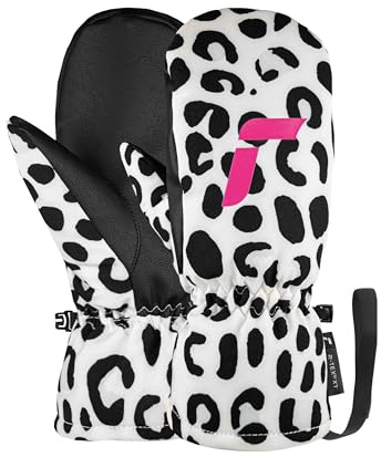 Reusch Ski-Fäustlinge für Kinder | warm & wasserdicht | Softshell | winddicht & atmungsaktiv, Winterhandschuhe für Ski & Outdoor, Größe 3,5-6,5, Carter R-TEX XT Junior Mitten