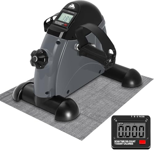 EVOLAND Mini Fitnessrad für zu Hause Arm- und Beintrainer Fitnesstrainer Sportgerät Heimtrainer