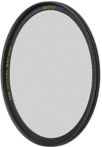 B+W Zirkularer Polarisationsfilter Käsemann High Transmission MRC Nano Master 77mm (16x vergütet, Slim, Premium) 1101634 Black