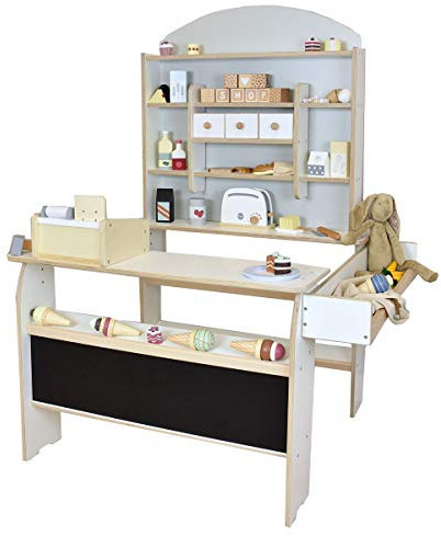 Meppi Kaufladen Koala aus Holz - Kaufmannsladen für Kinder - Marktstand