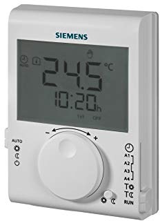 SIEMENS - RDJ100 Raumtemperatur-Regler mit Tagesschaltuhr und grosser LCD-Anzeige