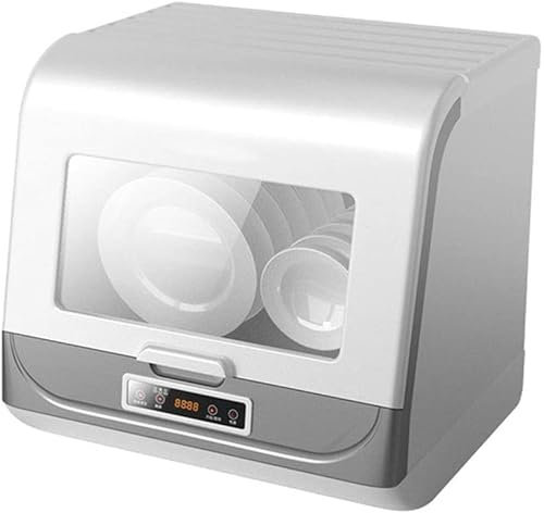 YXYLJOZ Tischspülspülmaschine Kompakt Tragbare Mini -Schüssel -Waschmaschine LED -Anzeige, Arbeitsplatte 6 Place -Einstellungen