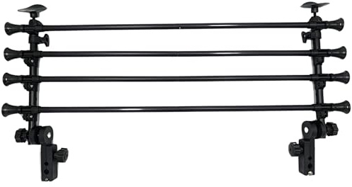 Speedwellstar Auto Hundetrenngitter Kofferraum universal verstellbar Robustes Metallgitter Kopfstützenbefestigung extra stabil