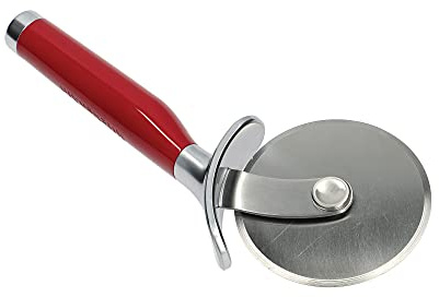 KitchenAid Pizza Schneider, Schneiderad aus Edelstahl für Pizza – Empire Rot