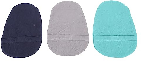 Stomabeutel-Abdeckungen, waschbar, abnehmbar, staubdicht, gemischte Farben, schützende Stomabeutel für Männer und Frauen, Ileostomie, Urostomie, 3 Stück