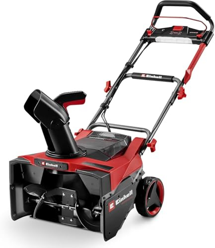 Einhell Professional Akku-Schneefräse GP-ST 36/53 Li E BL-Solo Power X-Change (36 V, Brushless, 53 cm Arbeitsbreite, max. 33 cm Schneehöhe, inkl. Reinigungsspatel, ohne Akku) Red
