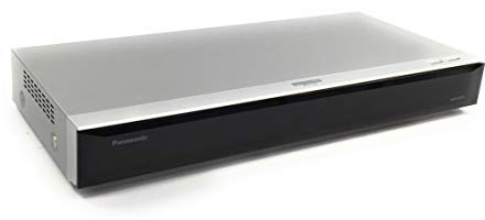 Panasonic DMR-UBS70EGS Ultra HD Blu-ray Recorder (500GB HDD, 4K Blu-ray Disc, 4K VoD, UHD TV Empfang, 2x DVB-S2, silber)