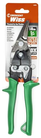 Crescent Wiss 9-3/4 Compound Straight & Right Cut Aviation Snips | M2R