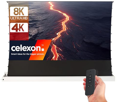 celexon HomeCinema+ Ultrakurzdistanz Motorleinwand 120 | 265x149cm 16:9