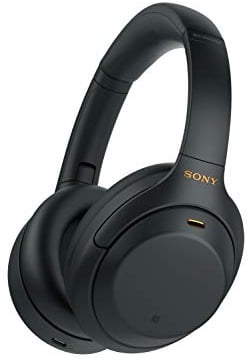 Sony WH-1000XM4 kabellose Bluetooth Noise Cancelling Kopfhörer (30h Akku, Touch Sensor, Headphones Connect App, Schnellladefunktion, optimiert für Amazon Alexa, Headset mit Mikrofon) Schwarz