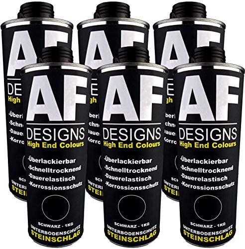 Alex Flittner Designs Unterbodenschutz schwarz 6x1kg überlackierbar Steinschlagschutz