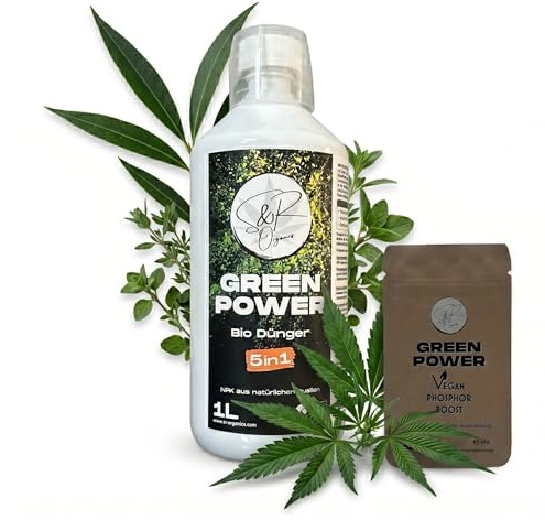 Green Power Bio Dünger 5in1 S&R Organics 1 Liter